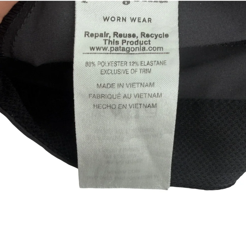 Patagonia Shorts‎ 4 Inch Inseam Size 6 Black Womens Hiking Outdoor Stretch